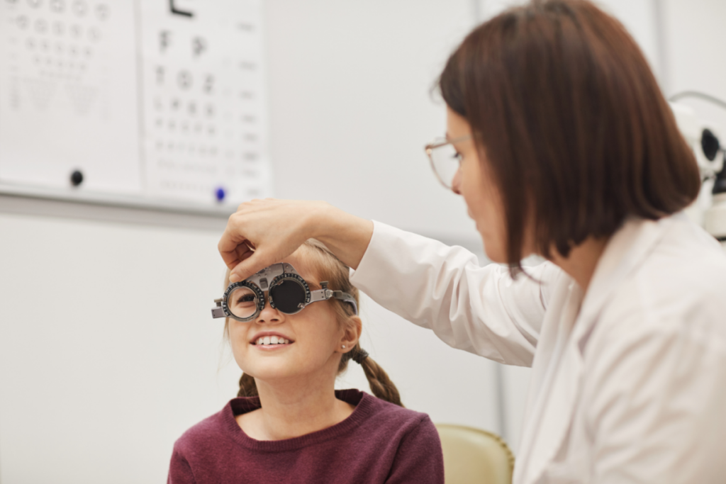 children's eye health and safety month